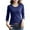 #H-Blue, variant on GuangCheng Womens Long Sleeve Soft Shirts Crew Neck T-Shirts Casual Breathable Tees Basic Tops