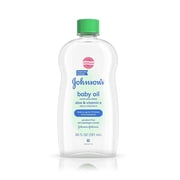 Johnson's Baby Oil With Aloe Vera & Vitamin E, 20 Oz Pack of 3