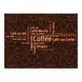 thumbnail image 3 of Tiptophomedecor Kitchen Wallpaper Wall Mural - Coffee Words & Beans, 3 of 4