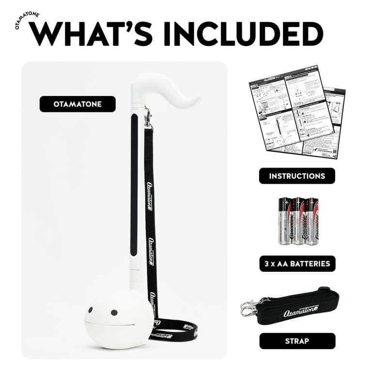 Otamatone Techno ホワイト Otamatone Techno White – Everything Otamatone