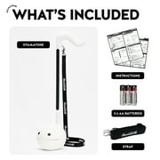 Otamatone Deluxe Musical Instrument Synthesizer for Adults - White
