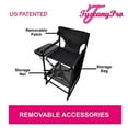 thumbnail image 5 of TuscanyPro Portable Big Daddy Heavy-Duty Tall Director Chair with Storage Cart - 29 Inch Seat Height, 5 of 7