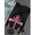 thumbnail image 3 of Hold Fast Women Black T-Shirt, Female Medium, 3 of 4