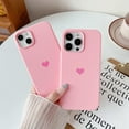 thumbnail image 6 of for iPhone 14 Plus Case Silicone Women Girls Heart with Soft Anti-Scratch Microfiber Lining Protective Phone Case for iPhone 14 Plus Pink, 6 of 13