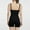 Black, variant on Women's Unitard Bodysuit Workout Rompers Running Breathable Pilates Tummy tucks and butt lifting Jumpsuits camisoles