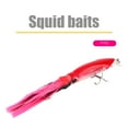 thumbnail image 2 of Cebo de Calamar, Señuelo de Pesca 24 cm/40 G Crankbait de Calamar Rojo para Pesca en el Mar para Agua Salada, 2 of 8