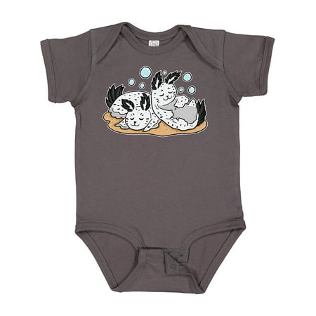 

Inktastic Sea Bunnies Napping Gift Baby Boy or Baby Girl Bodysuit