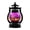 Purple PP, variant on Gecau Halloween Mantel Decor LED Lights Battery Operated Lantern Glow Spooky Lamp Halloween Decorations Indoor Purple