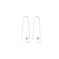 thumbnail image 2 of Pendientes de plata de ley 925 Qarigey ganchos para la oreja piezas de alambre Talla grande AP016346-02, 2 of 6