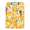 thumbnail image 2 of Orange Series Fruits 12.5x9in Clipboard, Durable Acrylic with Metal Clip and Wall Hook for Office or Classroom, 2 of 10