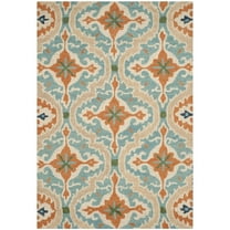 SAFAVIEH Roslyn ROS595A Handmade Blue / Beige Rug