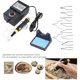 thumbnail image 3 of Woodburner Machine Adjustable Temperature Professional Burning Pyrography Set Art SuppliesEU Plug 220V, 3 of 3