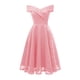 thumbnail image 5 of Vestido de encaje de la vendimia del nuevo bordado de las mujeres fuera del hombro Vestido de f Abanopi Vestido, 5 of 7