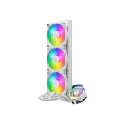 CoolerMaster MasterLiquid 360 Atmos White ARGB Close-Loop AIO Liquid Cooler