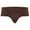 Brown, variant on HUPOM Mens Underwear Boxer Briefs Male Thongs Medium waist Comfort Waist Solid Boxer Briefs Pink 3XL