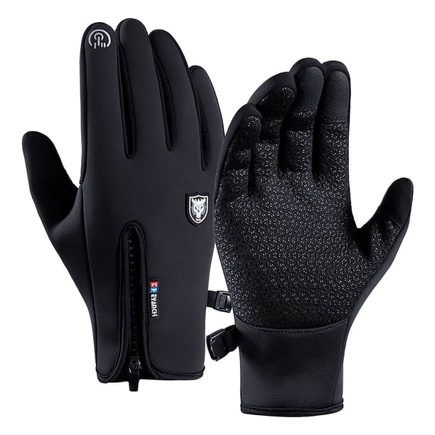 Guantes cálidos de invierno Nylon de alta densidad más guantes de ciclismo para deportes al aire libre gruesos de terciopelo Wmkox8yii jkg6327
