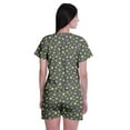 thumbnail image 4 of Moomaya T-Shirts pour Femmes à Manches Courtes en Coton Doux Pyjama pour Femmes Nuisette Décontractée, 4 of 6