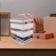 thumbnail image 1 of NUOLUX Organizador Decorativo Acrílico Rosa Para Documentos Libros Y Bolsos En Escritorio, 1 of 8