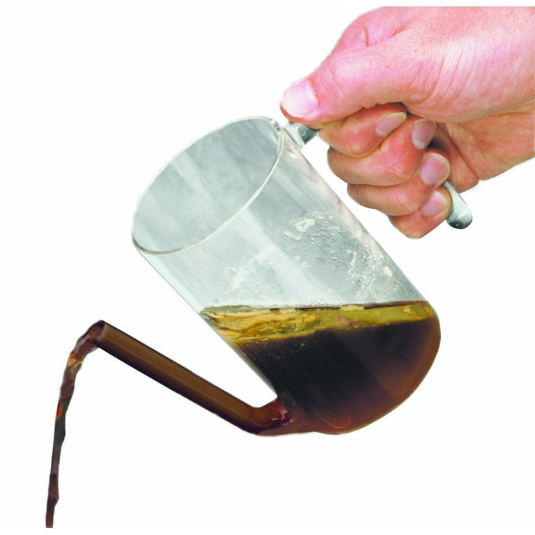 Norpro Kitchenware: 2-Cup Glass Gravy Sauce, Soup and Fat Grease Separator,  Cooking Measuring Guide, Dishwasher Safe - Walmart.com