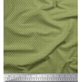 thumbnail image 1 of Soimoi Crepe Silk Fabric Plus Sign Small Printed Fabric 1 Yard 42 Inch Wide, 1 of 3