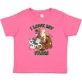 thumbnail image 3 of Inktastic I Love My Farm with Happy Farm Animals Boys or Girls Baby T-Shirt, 3 of 5