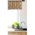 thumbnail image 2 of Ambesonne Ethnic Valance Pack of 2, Geometrical Motifs, 42"X12", Multicolor, 2 of 3