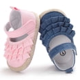 thumbnail image 3 of PEACNNG Baby Shoes For Girls Autumn Spring Anti-slip Shoes Leaf Soft Sole First Walk Toddler Shoes Casual Walking Shoes, 3 of 5