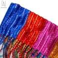 thumbnail image 5 of Gustave 3.3FT * 6.6FT Door String Curtain Wall Panel Fringe Window Room Divider Glitter Tassel Screen Ribbon Curtains for Wedding Home Party Decor "Colorful", 5 of 8