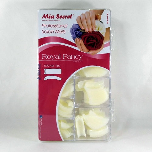 MIA SECRETS 500 NAIL TIPS NATURAL (RL500AN)