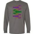 thumbnail image 3 of Inktastic Mardi Gras Celebration Funny Crawfish Long Sleeve T-Shirt, 3 of 5