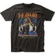 Def Leppard 1980S Metal Band Rock n Roll Hystérie Tour T-Shirt en Jersey Ajusté Tee – image 1 sur 1