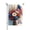 Style 1, variant on Patriotic Flamingo Welcome Garden Flag 12x18 Inch Double Sided – USA Flag Uncle Sam Hat Summer Yard Decoration For Porch, Lawn & Patio