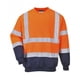 thumbnail image 1 of Portwest - Sudadera dos tonos de alta visibilidad para hombre (Naranja/Azul Marino) Portwest UTPC3112_orangenavy, 1 of 1