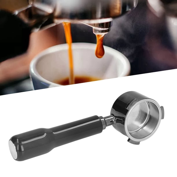 Portafilter de Café, Filtro Fino Sin Fondo Resistencia A la Oxidación de la Oxidación Conjunción Cómoda para la Oficina