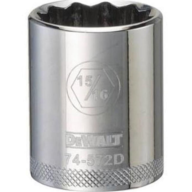 Stanley 228375 0.5 in. Drive & 0.93 in. Rings Socket - 12 Point