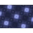 thumbnail image 1 of Ahgly Company Indoor Rectangle Patterned Night Blue Area Rugs, 2' x 3', 1 of 6