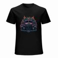 thumbnail image 1 of Car T-shirt Automobile unisex T-shirt Unisex tees Causal cotton Colourful print, 1 of 5