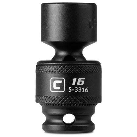 UPC: 0886352533164 | Capri Tools 16 mm Universal Impact Socket  3/8-Inch Drive  6-Point  Metric