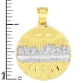 thumbnail image 3 of Golden Fire Solid 10k Gold Last Supper Pendant - Religious Gifts for Men and Women, 3 of 3