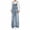 Z-02Blue, variant on Coerni Girls Denim Overalls Y2k Kids Wide Leg Jeans Jumpsuit Bib Overall Pockets Tween Straight Hip Hop Coverall Girls Romper