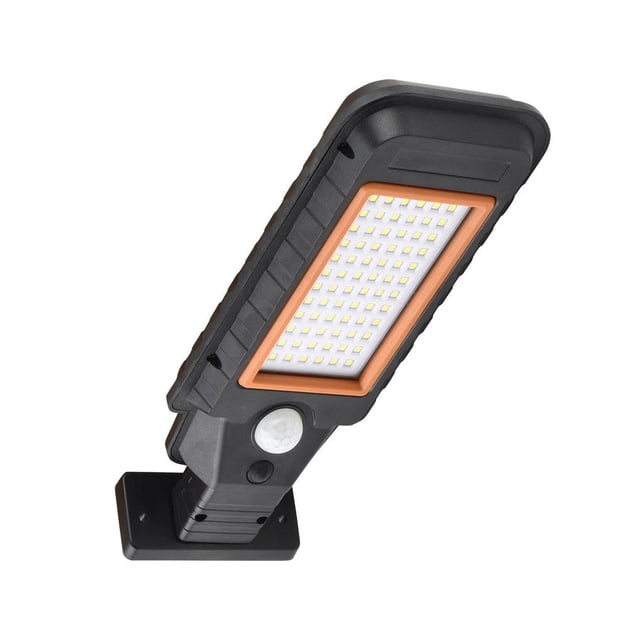 Naiovety Luz de calle Solar con sensor de cuerpo, lámparas de paisajismo impermeables para el hogar, accesorio de lámpara con Sensor de jardín Iluminación y accesorios 128COB Naiovety HA073794-04