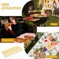 thumbnail image 7 of Uxcell Wax Paper Sheets for Food Grease Resistant Sandwich Wrapping Paper Checkered Yellow White 7.09'' x 7.09'', 7 of 7