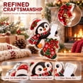 thumbnail image 6 of Mivyn Christmas Cash Gift Ornament, Penguin Christmas Stocking Wallet Ornament, 2D Flat Acrylic Money Holder Charm, Xmas Tree Hanging Decoration for Home Use, 6 x 6 in, 1 Pcs, 6 of 8