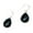 Black Onyx, variant on Real 925 Sterling Silver Dangle Drop Earrings For Women, Natural Moonstone Pear Gemstone Amazing June Birthstone Gifts jewelry