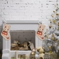 thumbnail image 2 of Gibobby Regalos de dulces Calcetines Calcetín de chimenea personalizado Decoraciones navideñas de felpa para el y accesorios de fiesta para niños Decoración de temporada(C), 2 of 5