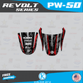 thumbnail image 4 of Kalair GFX Graphics Kit for Yamaha PW50 (All Years) Revolt Series, 4 of 5