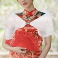 thumbnail image 1 of UPOUART Shawl Wraps Para Con Bordes En Y Estilo Para Eventos Formales, 1 of 8