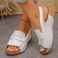 thumbnail image 7 of Willtoo Orthopedic Wedge Sandals for Women 2026 Dressy Footwear with Buckle Ankle Strap Slingback Comfortable Peep Toe Walking Summer Casual Sandals, 7 of 7