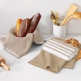 thumbnail image 6 of Simmore 18x28 Cotton Kitchen Towels 12-Pack, Soft Absorbent Dish Cloths for Washing Dishes Multipurpose Dish Towels Set for Kitchen with Hanging Loop, Khaki, 6 of 9