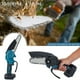 thumbnail image 3 of 4/6'' Mini Cordless Chainsaw Electric One-hand Saw Wood Cutter W/batteries, 3 of 3